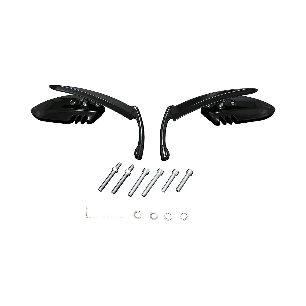 Amazon | クリアキン サイズミラー ブラック | ミラー | 車＆バイク